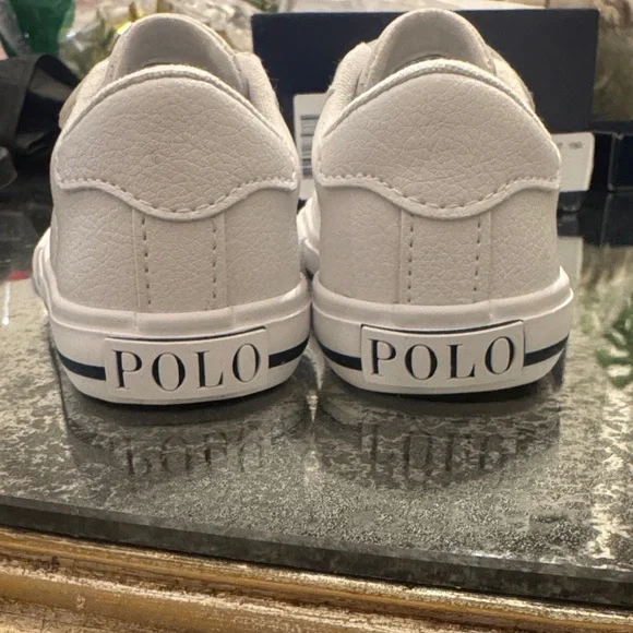 Polo Ralph Lauren Kids Sneakers - White/Multi - Picture 5 of 7